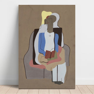 Reproduction Jeune Fille Assise - Georges Valmier