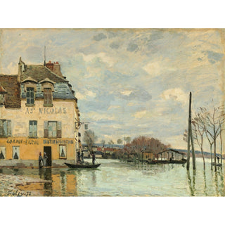 Reproduction L’Inondation à Port-Marly - Alfred Sisley