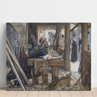 Reproduction L'anxiété de Saint Joseph - James Tissot