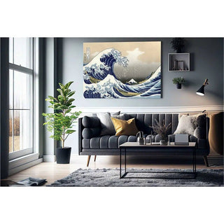 Reproduction La Grande Vague - Kanagawa Hokusai
