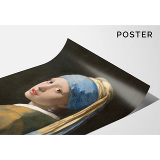 Reproduction La Jeune fille à la perle de Johannes Vermeer
