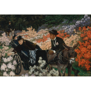 Reproduction La Promenade du matin - James Tissot