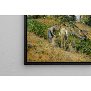 Reproduction La Récolte, Pontoise - Camille Pissarro