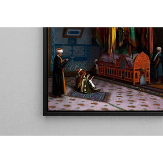 Reproduction La Sentinelle au tombeau du sultan - Jean-Léon Gérôme