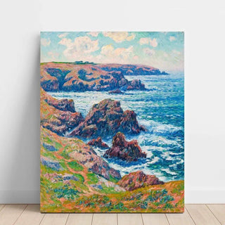 Reproduction La Terre De Cléden, Point De Raz, Finistère - Henry Moret