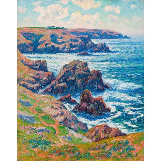 Reproduction La Terre De Cléden, Point De Raz, Finistère - Henry Moret