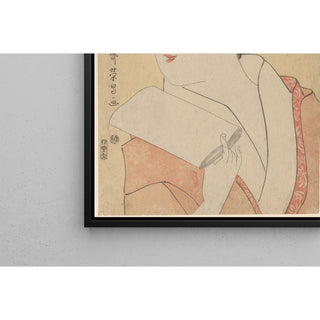 Reproduction La courtisane Kisegawa - Kitagawa Utamaro