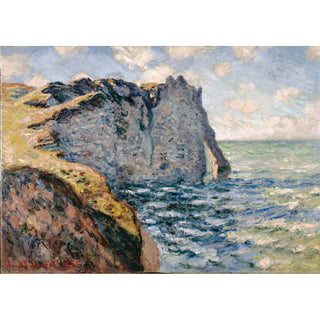Reproduction La falaise d'Aval, Étretat - Claude Monet