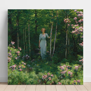 Reproduction La lisière des bois - Charles Courtney Curran