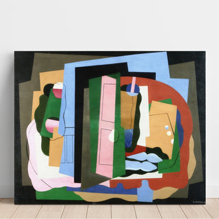 Reproduction La porte rose - Georges Valmier