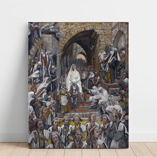 Reproduction La procession dans les rues de Jérusalem - James Tissot