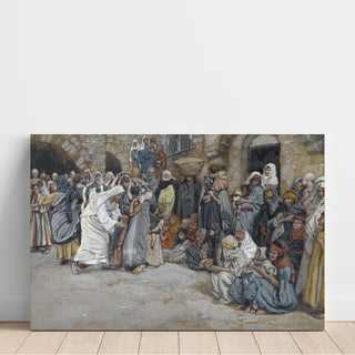 Reproduction Laissez les petits enfants venir à moi - James Tissot