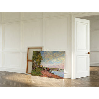 Reproduction Le Loing à Saint-Mammès 1883 - Alfred Sisley