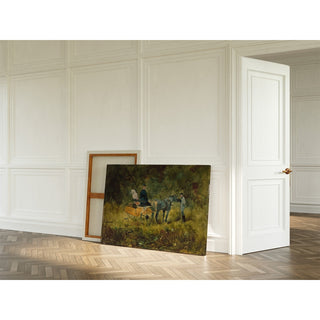 Reproduction Le piège - Henri de Toulouse-Lautrec