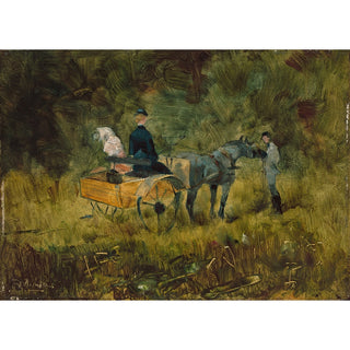Reproduction Le piège - Henri de Toulouse-Lautrec