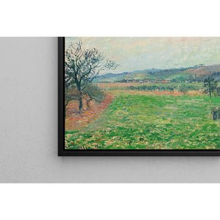 Reproduction Les Coteaux de Gisors, Temps Gris - Camille Pissarro