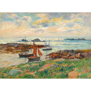 Reproduction Les Glénans, Finistère - Henry Moret