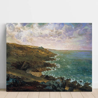 Reproduction Les falaises de Gréville - Jean-François Millet