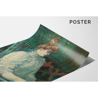 Reproduction Madame Marthe X - Bordeaux - Henri de Toulouse-Lautrec