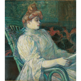 Reproduction Madame Marthe X - Bordeaux - Henri de Toulouse-Lautrec