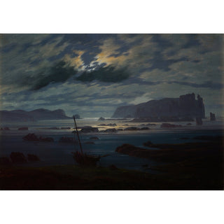 Reproduction Mer du Nord au clair de lune - Caspar David Friedrich