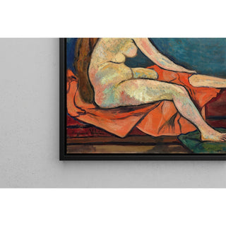 Reproduction Nu Assis de Profil - Suzanne Valadon