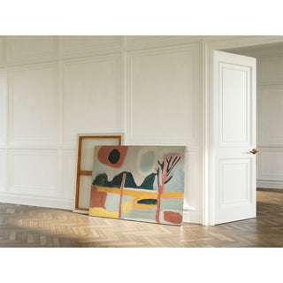 Reproduction Paysage stylisé avec un arbre - Sasza Blonder