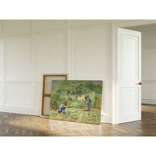 Reproduction Premiers pas, après le millet - Vincent van Gogh