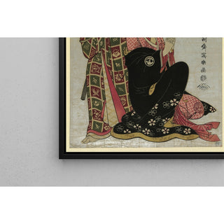 Reproduction Sawamura Sojuro et Segawa Kikunojo - Toshusai Sharaku
