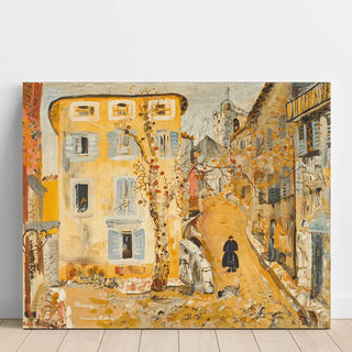 Reproduction Scène de rue dans une ville provinciale - Boris Grigoriev