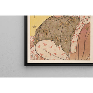 Reproduction Tamaya Uchi Komurasaki, Kôchô, Haruji Komurasaki of the Tamaya, Kôchô, Haruji - Kitagawa Utamaro