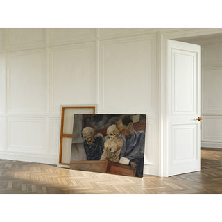 Reproduction Trois crânes du couvent des Capucins à Palerme - Laurits Andersen Ring