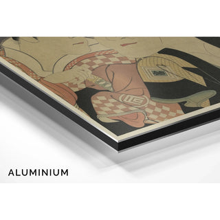 Reproduction Troisième Sanogawa Ichimatsu de Gionmachi no Hakujin Onayo to , Ichikawa Tomiemon de Kanisaka Tōma - Toshusai Sharaku