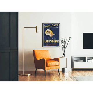 Reproduction de l'affiche vintage - Les Délicieux Produits Flan Lyonnais