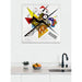 Riproduzione del dipinto | Sur blanc II - Wassily Kandinsky