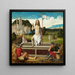 Resurrezione di Cristo - Francesco Di Simone Da Santacroce — quadro incorniciato alla parete