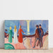 Riproduzione del dipinto Riunione sulla spiaggia - Edvard Munch
