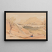Naplouse Naplouse Giordania - Rivederci Edward Thomas Daniell — quadro incorniciato alla parete