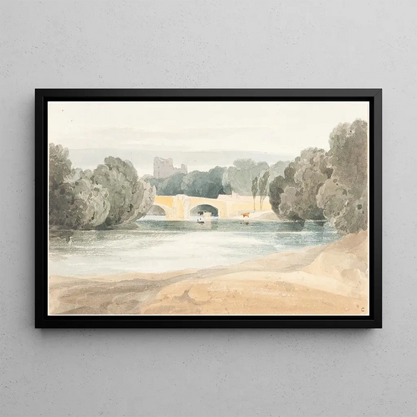 Rev James Bulwer - Bridge at Knaresborough.webp