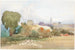 Paesaggio con campanile della chiesa - Reverend James Bulwer — vista dell’opera