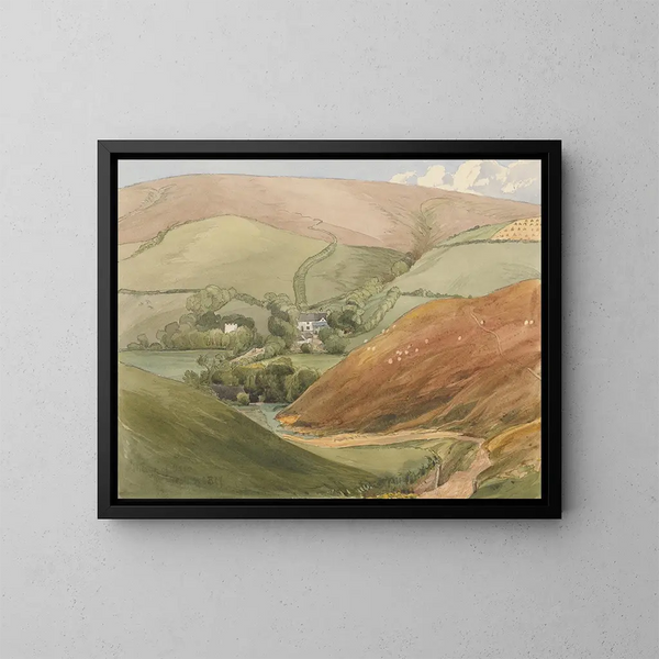 Village Oare - Reverendo James Bulwer — quadro incorniciato alla parete