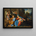 Il riposo durante la fuga in Egitto - Reynaud Levieux — quadro incorniciato alla parete