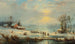 Paesaggio invernale - Régis François Gignoux — vista dell’opera