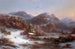 Inverno tra le montagne, inverno negli Adirondacks - Régis François Gignoux — vista dell’opera