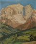Mont Blanc visto da Combloux - Regnault Sarasin — vista dell’opera
