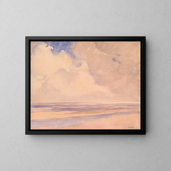 Vista sul mare - Richard Baseleer — quadro incorniciato alla parete