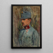 Portrait d'un soldat - Richard Benno Adam — quadro incorniciato alla parete