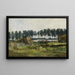 Ponte crollato - Richard Benno Adam — quadro incorniciato alla parete