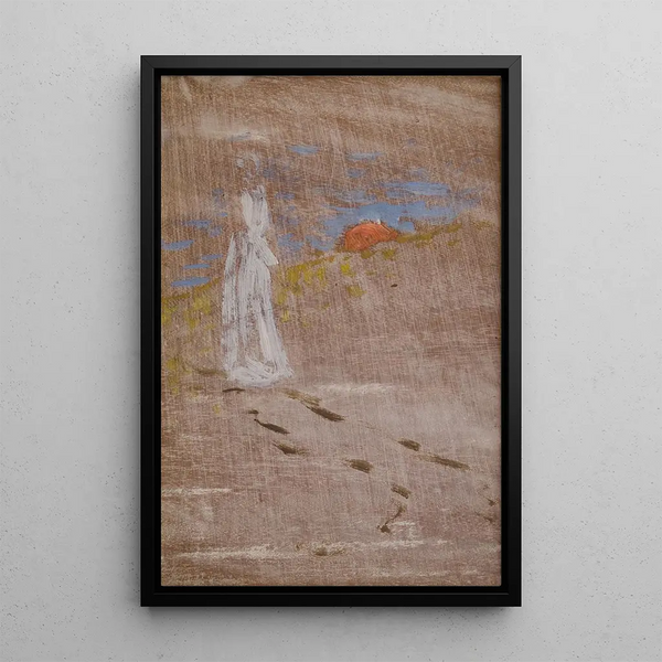 Esquisse pour La fille et la mort marchant - Richard Bergh — quadro incorniciato alla parete