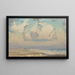 Scène de plage l'après-midi - Richard Blossom Farley — quadro incorniciato alla parete